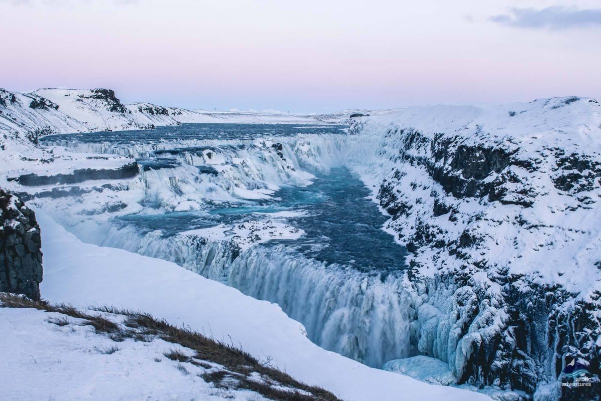 Gullfoss-Waterfall-Winter-GoldenCircle-Iceland