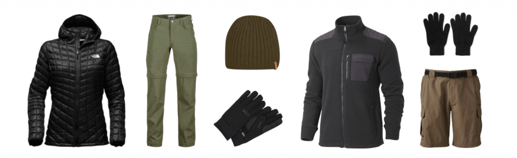 insulating layer for hiking in Iceland