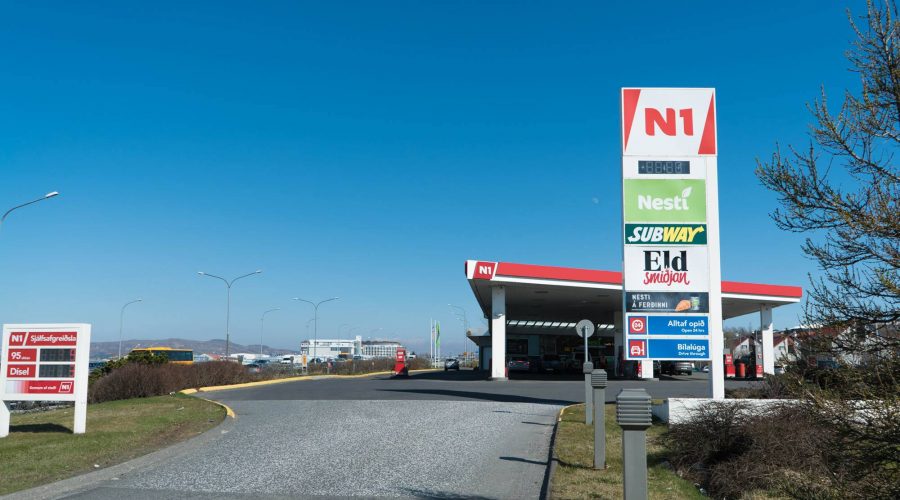 N1 gas station - Artunshofdi