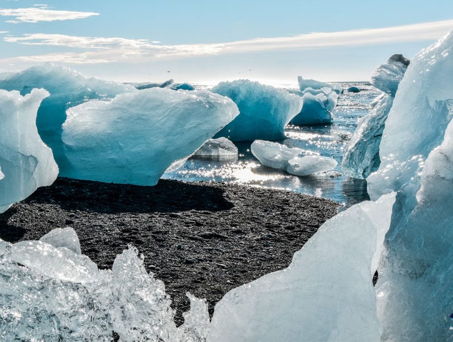 South Iceland Jokulsarlon Beach